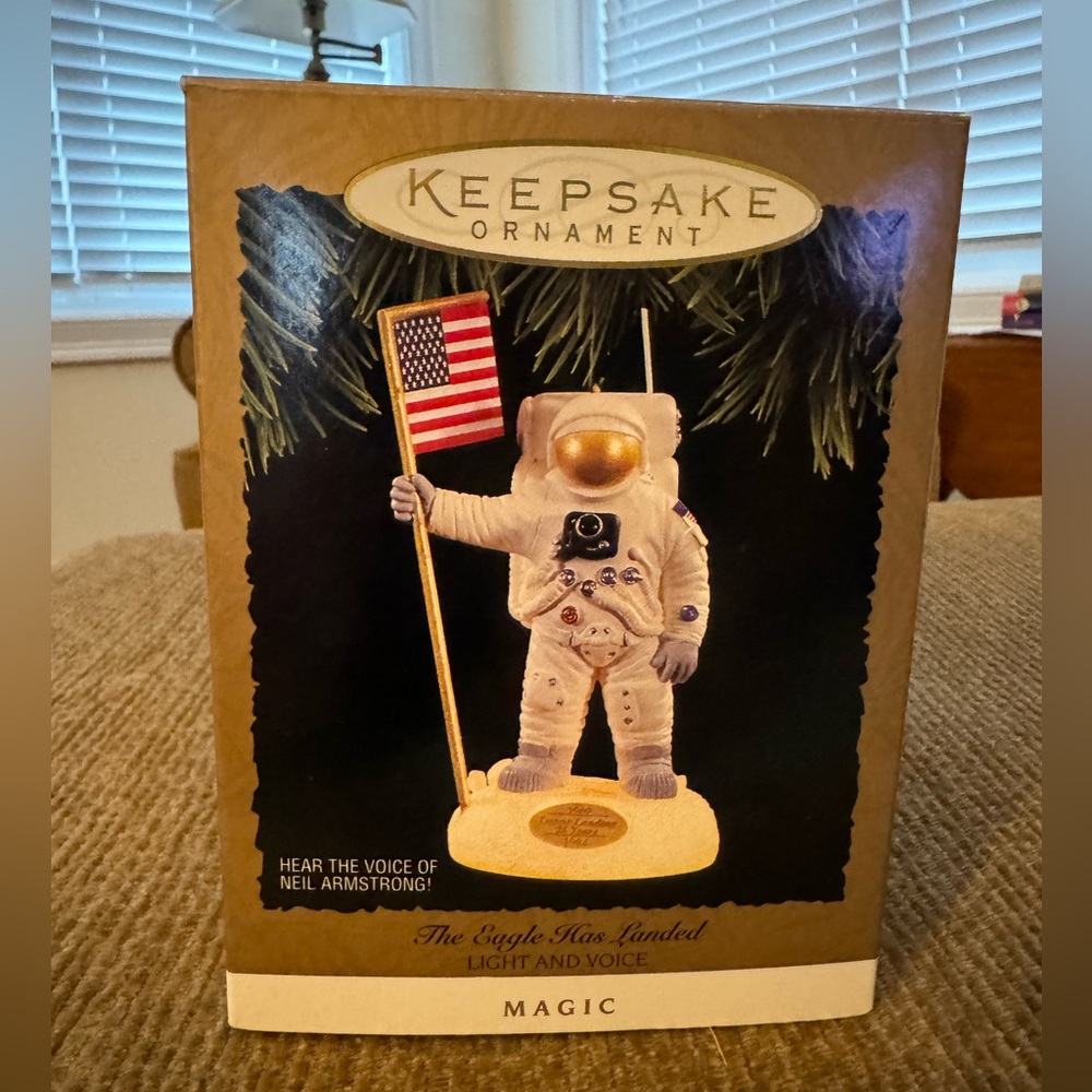 The Eagle Has Landed Neil Armstrong Hallmark Christmas ornament